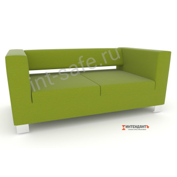 Диван двухместный CHAIRMAN ГРИН Euroline 1131