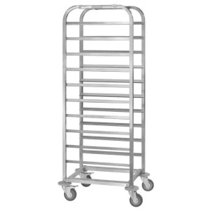 Тележка-шпилька ТШГп - 590*680*1500 «Profi Inox», 10 уровней гастроемкостей GN2/1