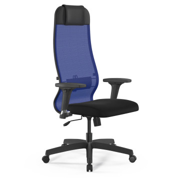 Кресло Метта ErgoLife Set-11/200/Sit-001 синий/черный