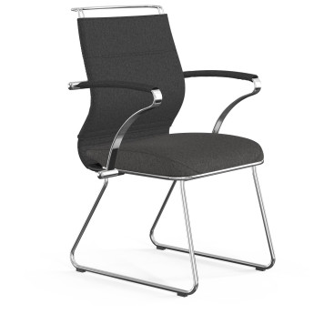 Кресло Метта Sit-Well M4-192K-Bahama/Ach46/Wm12/K15cF (F54) темно-серый