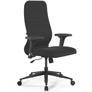 Кресло Метта Sit-8 B2-10D-UMF(X1)/Uh02/Wh00/D02P (M09.B11.G19.W02) темно-серый (допчерный)