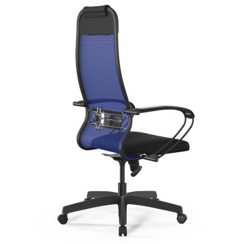 Кресло Метта ErgoLife Set-11/130/Sit-001 синий/черный-1