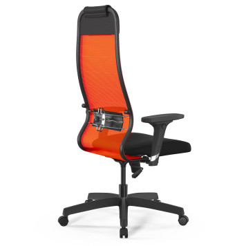 Кресло Метта ErgoLife Set-11/200/Sit-001 оранжевый/черный-1