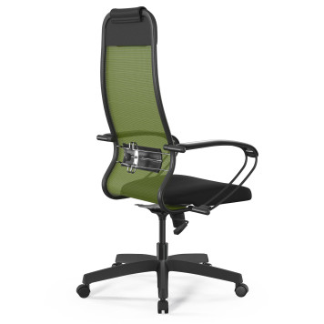 Кресло Метта ErgoLife Set-11/130/Sit-001 зеленый/черный-1