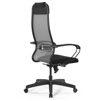 Кресло Метта ErgoLife Set-11/130/Sit-001 серый/черный-1