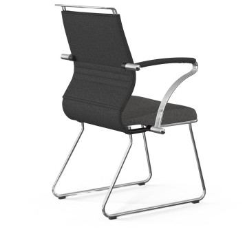 Кресло Метта Sit-Well M4-192K-Bahama/Ach46/Wm12/K15cF (F54) темно-серый-1