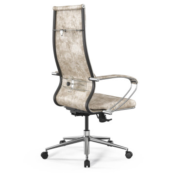 Кресло Метта ErgoLife Set-L42 Bravo/118/Synchro 052 бежевый-1