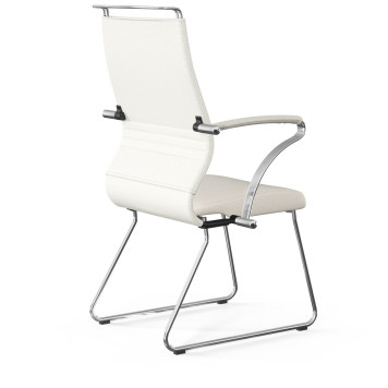 Кресло Метта Sit-Well M3-167K-Extra/Ach46/Wh12/K15cL (F54) молочный-1