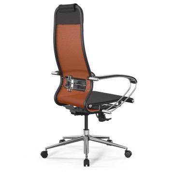 Кресло Метта ErgoLife Set-4/131/Synchro 052 оранжевый/черный-1
