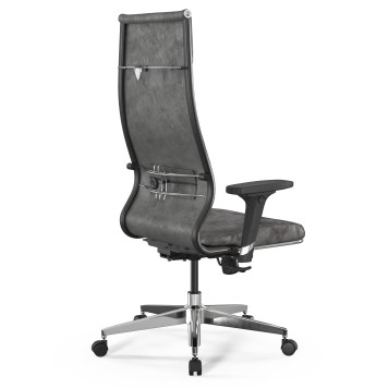 Кресло Метта ErgoLife Set-L42 Bravo/200/Synchro 004 светло-серый-1