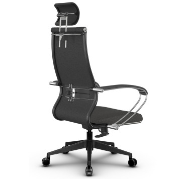 Кресло Метта B 2m 34P/K127 17832 темно-серый-1