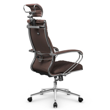 Кресло Метта L 2c 44C/K116 17852 Infinity темно-коричневый-3